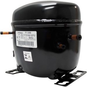 Embraco FFI12HBX 1/3+ HP Compresor, LMHBP, R134a, 115 V, 60 Hz, remplaza AEA4440YXA