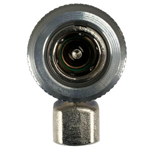 Appli Parts APQC-13LH Quick Coupler R-134a Low for Automotive Air Conditioning Charging and Service Blue 1/4 in Bronze Adapter Appli Parts APQC-13LH Quick Coupler R-134a Low for Automotive Air Conditioning Charging and Service Blue 1/4 in Bronze Adapter