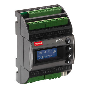 Danfoss MCX06D Control Programable, 6 Relays, 24V, Comunicacion CANBUS 080G0111