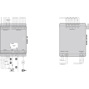 Danfoss MCX06D Control Programable, 6 Relays, 24V, Comunicacion CANBUS 080G0111