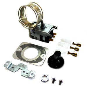 Danfoss 077B7101 Thermostat Bottle Coolers 077B1704L Cold Cut-in +41.0F Cold cut-out +34.7 Warm Cut-in +54.5F Warm Cut-out 49.1F Capillary tube length 47.2in 
B0
 Danfoss 077B7101 Thermostat Bottle Coolers 077B1704L Cold Cut-in +41.0F Cold cut-out +34.7 Warm Cut-in +54.5F Warm Cut-out 49.1F Capillary tube length 47.2in 
B0