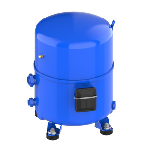 Danfoss MTZ100HS4VE 9HP R404,R407,R134,R448, MBP Compresor Reciprocante para Refrigeracion 400/3/50 460/3/60 (V/Ph/Hz),Descarga 1-1/4 in V04, Succion 1-3/4 in V02, Rotolock,Aceite POE,MTZ100-4V