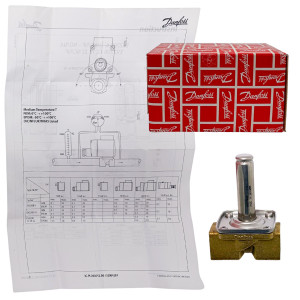 Danfoss 032U7520 Valvula Solenoide 1/2 pulg NPT EV220B 10B NC000