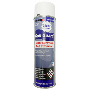 Clear Coil Guard   Aero  Azul 20oz Coil GuardTM Protector de Serpentin se seca rapidamente e inmediatamente resiste el rocio de sal  el alcohol  los acidos y las soluciones de jabon CG-AER