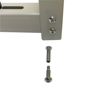 Appli Parts APAB-3160 Soporte de Montaje en Pared para Mini Split. Soporta hasta 160 kg, Compatible con 5000 a 36000 BTU, Incluye Barra con Nivel, Gomas Antivibracion y Kit Completo de Instalacion
