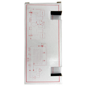 Danfoss 023Z5009 1/2in Liquid Line Refrigerant AC Filter Drier hvac refrigeration Flare 6.7-10tons Unidirectional 6-7/8in Long 3-1/8in Wide DCL 164
