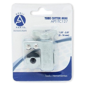 Appli Parts APT-TC127 Corta Tubo Mini para Cobre, Galvanizado, PVC de 1/8 pulg hasta 5/8 pulg (3 - 16 mm) Profesionales y Bricolaje