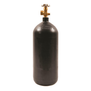 Uniweld N40 Tanque para Nitrogeno Negro 40 pies cubicos, 24.3lbs