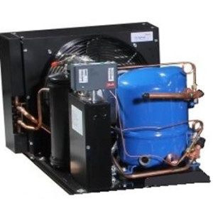 Danfoss HCZC0300UC0167R Unidad Condensadora Cobre y Aluminio 3HP MBP 460V/3Ph/60Hz R134a,R404A,R448A,R449A,R452A Lubricante POE 1 Ventilador Compresor Recriprocante MTZ40-4 114N4625