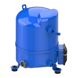 Danfoss MTZ32JF3AVE 2.75HP R404,R407,R134,R448, MBP Reciprocating Refrigeration Compressor 200-230/3/60 (V/Ph/Hz),Discharge 1 in V01, Suction 1 in V06, Rotolock, POE Oil,MTZ32-3V