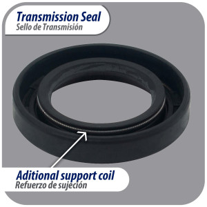 WH8X281 Appli Parts Sello de la Transmision WH8X281AP Compatible con General Electric WH00X185 WRW1505MAL 2521 82-828 AH273876 EA273876 LP604 PS273876 WH00X0185