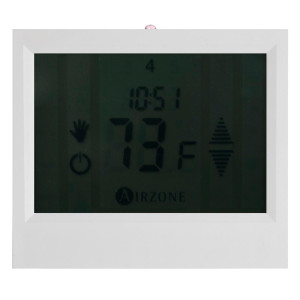 Onezone Wireless Thermostat Battery Powered Duct Zone Damper 8" Onezone08tw