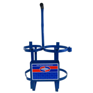Uniweld 510 Carro para Transporte de Tanques con Bandeja para Electrodos, Doble