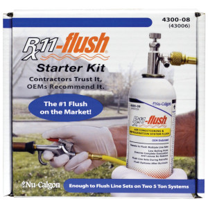 Nu-Calgon 4300-08 Rx11-Flush Kit Inicial, 1 Lata 1 Lb., 1 Manguera, 1 Pistola, 1 Valvula Nu-Calgon 4300-08 Rx11-Flush Kit Inicial, 1 Lata 1 Lb., 1 Manguera, 1 Pistola, 1 Valvula