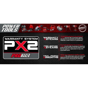 Sierra Caladora Promaker PRO-SC400
Voltaje - Frecuencia 120V - 60Hz
Potencia 400W
Velocidad 800-3000cpm
Ángulo de corte 0-45
Capacidad de corte 55mm (madera) 6mm (metal)
Cable 2m