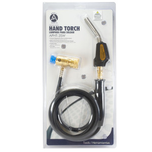 Appli Parts APHT-3SW Soplete Boquilla de Soldar, Antorcha, Lampara con manguera y encendedor para usar con Propano o Mapp en plomeria electricidad refrigeracion aire acondicionado y mas