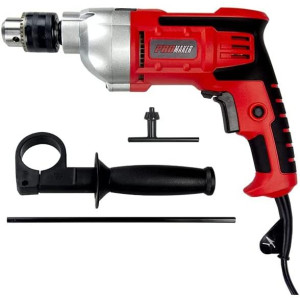 Taladro Percutor 1/2in Promaker PRO-TP800 Voltaje - Frecuencia 120V - 60Hz Potencia 800W Velocidad 0-2800rpm Tamaño de mandril 1/2in (13mm) Peso 2.30Kg Cable 2m