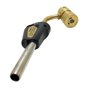 Appli Parts APHT-1S Single Burner Hand Torch with Starter Lighter for Soldering Brazing with Mapp or Propane Fuel Swivel Tip for uses in plumbing refrigeration air conditioning and more