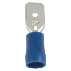 Conector macho aislado  paquete de 50  rango de cable 16-14  tamano de lengueta  250 6219LX