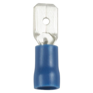 Conector macho aislado  paquete de 50  rango de cable 16-14  tamano de lengueta  250 6219LX