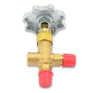 Appli Parts APMG-1B Single Manifold Valve for Refrigeration and Air Conditioning 1/4 in SAE connections Hi or Low pressure Gauge and hose purchase separately Appli Parts APMG-1B Single Manifold Valve for Refrigeration and Air Conditioning 1/4 in SAE connections Hi or Low pressure Gauge and hose purchase separately