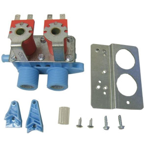 Valvula Universal Lavadora entrada de agua con adaptador 3/8 y 1/2 Supco WV1 