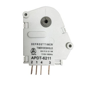 Appli Parts APDT-6211 6 hr, 21 min, 110 V, 60 Hz, Timer de Deshielo Pin 2143 para Refrigeradoras, remplaza TIM-101, AP-1401, DBZC-725-1dD, 4391974 y otras Appli Parts APDT-6211 6 hr, 21 min, 110 V, 60 Hz, Timer de Deshielo Pin 2143 para Refrigeradoras, remplaza TIM-101, AP-1401, DBZC-725-1dD, 4391974 y otras