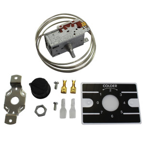 Appli Parts Termostato de Refrigeracion tipo K50P, Corte interno en frio a -9.5 C (14.9 F), Corte externo en frio a -18 C (0.4 F), Corte interno en caliente a 8.5 C (47.3 F), tubo capilar de 1200 mm, modelo APRT-1125 Appli Parts Termostato de Refrigeracion tipo K50P, Corte interno en frio a -9.5 C (14.9 F), Corte externo en frio a -18 C (0.4 F), Corte interno en caliente a 8.5 C (47.3 F), tubo capilar de 1200 mm, modelo APRT-1125