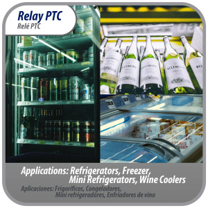 Appli Parts Interruptor de rele para mini nevera de 3 pines, 4,7 Ohmnios, 110 V, rele de arranque PTC universal, pieza de repuesto para multiples marcas de refrigeradores, enfriadores de vino APSR-4002P Appli Parts Interruptor de rele para mini nevera de 3 pines, 4,7 Ohmnios, 110 V, rele de arranque PTC universal, pieza de repuesto para multiples marcas de refrigeradores, enfriadores de vino APSR-4002P