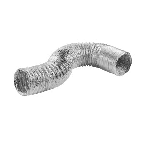 Lambro 414UL-12 Flexible Aluminum Lamaflex Duct UL Listed 4 in X 25 Ft 414UL 