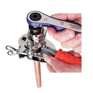 Electrico Manual Expansor  1/8 3/16 1/4 5/16 3/8 1/2 5/8 3/4 O.D. Uniweld UDFT Incluye UDFTW Llave ratchet 3/4 de 12 puntos Remplaza 70004 
