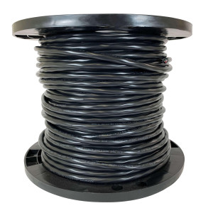16-4 Tray Cable Stranded - 600 Volt - Mini-Split and Signal Cable 250 Feet Color Black 58583501 16-4 Tray Cable Stranded - 600 Volt - Mini-Split and Signal Cable 250 Feet Color Black 58583501