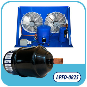 Appli Parts APFD-082S Filtro Secador 1/4 pulg para linea Liquido para Sistemas de Refrigeracion y aire acondicionado 082S ODF Soldable Universal Unidireccional 152mm Largo 57mm Ancho 