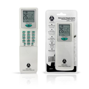 Appli Parts APRC-4000A Control para Aire Acondicionado Universal, LCD 2 pulg, Centigrados / Fahrenheit, 4.000 Frecuencias