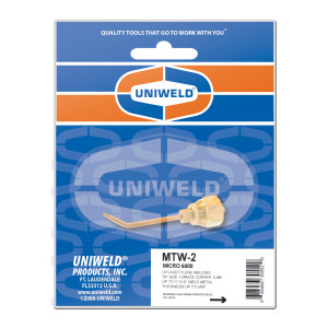 Uniweld Lampara/Boquilla de Soldar Micro 6000 Acetileno hasta 1 pulg MTW-2 30552