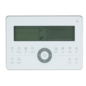 Control Central Interior Para Vrf Maximo 64 Unidades Con Timer Semanal Touchscreen Control Central Interior Para Vrf Maximo 64 Unidades Con Timer Semanal Touchscreen