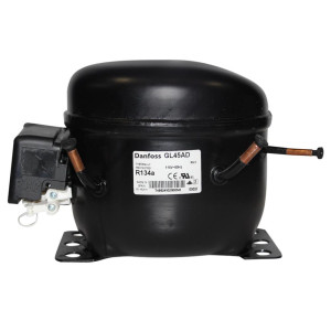 Danfoss GL45ADA 1/6HP R134a Fractional Refrigeration Compressor LBP 115/1/60 (V/Ph/Hz) 123B1153