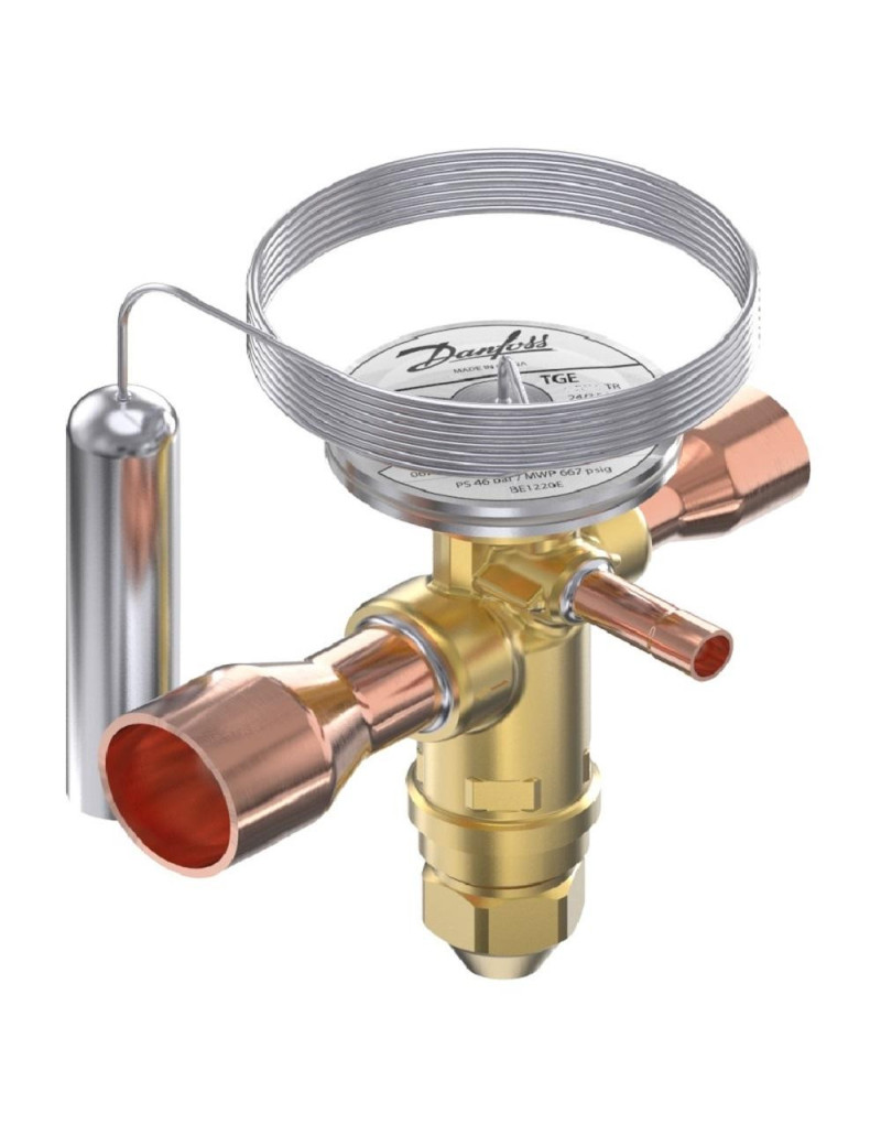 danfoss067n216215trthermostaticexpansionvalvetger22r407c78x118