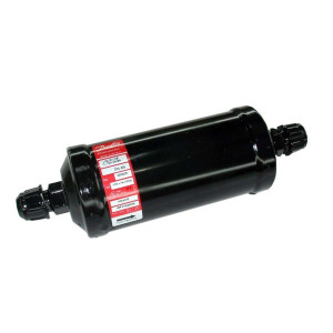 Danfoss 023Z0012 3/8in Liquid Line Refrigerant AC Filter Drier hvac refrigeration Flare 3-4.7tons Unidirectional 9-9/16in Long 3-1/8in Wide DCL 303