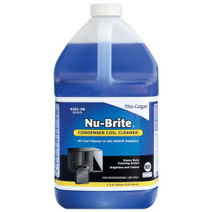 Nu-Calgon 4291-08 Nu-Brite Limpiador Condensador 1 gal Nu-Calgon 4291-08 Nu-Brite Limpiador Condensador 1 gal