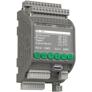 Full Gauge Electronic Control para Racks (Sitrad Compatible) RCK-602 Plus