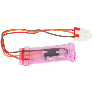 Appli Parts APBT-R2006FP Bimetal Termico Tipo Asiatico 3 Cables Abre 12C Cierra -5C Fusible 72C con 1 conector Cables Negro / Naranja / Rojo, Referencia BIM-2006, 14JB2006, PB302 Termodisco