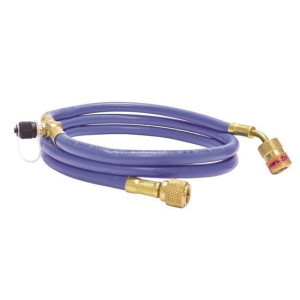 Manguera 60in Ez-Turn Anti-Blowback con EZ Access, adaptador T, Azul, EZT5B. Uniweld