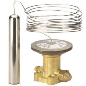 Danfoss 067G3305 Elemento Termostatico para Valvula Expansion TE 55 para R404, R507 Puerto Ecualizador 1/4 MOP -20C Rango Temp -60C a -25C Capilar 3m
