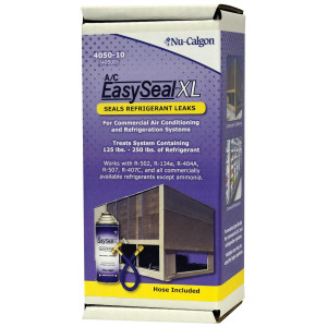 Nu-Calgon 4050-10 Sellador de Fugas EasySeal-XL - 8 oz, Sirve para Sistemas que Cotengan entre 125-250 Lbs de Refrigerante Nu-Calgon 4050-10 Sellador de Fugas EasySeal-XL - 8 oz, Sirve para Sistemas que Cotengan entre 125-250 Lbs de Refrigerante