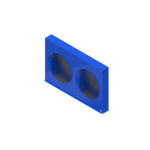 Danfoss Serpentin Condensadora Microcanal MCHE, Q8 Coil + base del ventilador 193U8025E