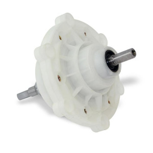 Appli Parts APTW-81017 Transmision Lavadora Eje Cuadrado, Base 6 Huecos, sin polea, remplazo para lavadoras LG / Samsung y otras marcas, 