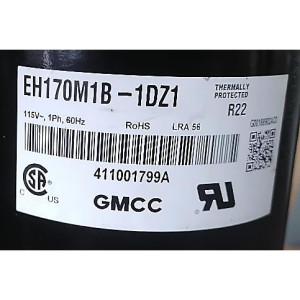 LG Compresor Rotativo velocidad fija 208-230V/1Ph/60Hz LRA 56 R410A Protector Interno OLP 201400603064 11103010001056 
Fits EACM012C11B Midea PAC13037 PAC120371 LG Compresor Rotativo velocidad fija 208-230V/1Ph/60Hz LRA 56 R410A Protector Interno OLP 201400603064 11103010001056 
Fits EACM012C11B Midea PAC13037 PAC120371