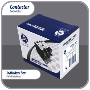 Appli Parts APAC-340240 Contactor 3 Polos 40A 240V Bobina Repuesto para Compresores de CA y Aplicaciones Electricas Certificacion UL E476929 de Trabajo Pesado