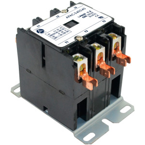 Contactor 3 Polos 40A 240V repuesto para compresores de CA y otras aplicaciones electricas Certificacion UL E476929 de Trabajo Pesado, Appli Parts modelo APAC-340240